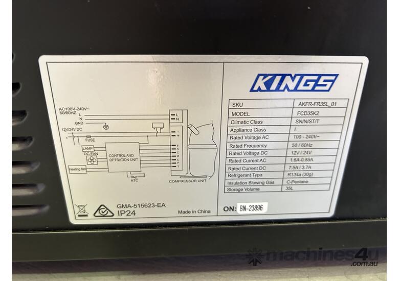 Used Kings Kings Waeco 35L Under Bench Fridge in , Listed on Machines4u