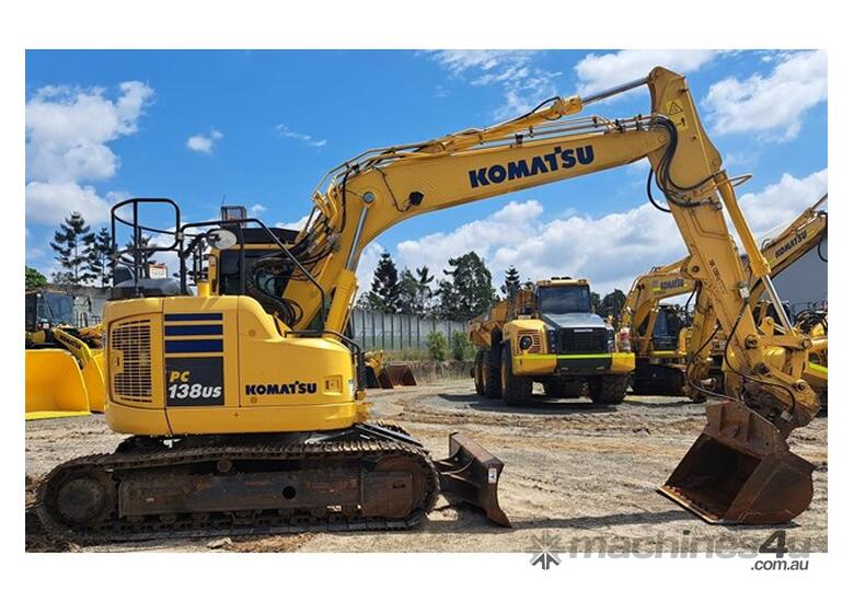 caption 2018 KOMATSU PC138US-11 Excavator