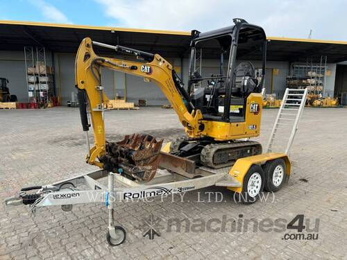 caption CAT 301.5 Mini Excavator