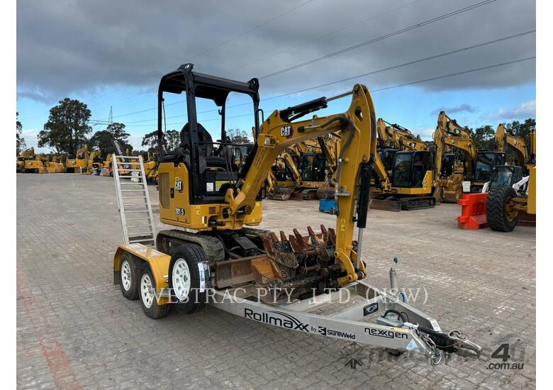caption CAT 301.5 Mini Excavator