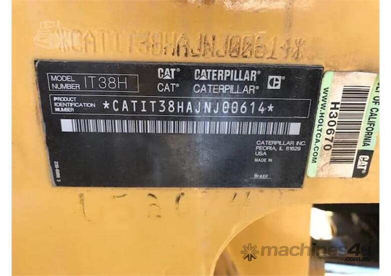 caption 2011 Caterpillar IT38H Integrated Tool Carrier - 2,700 Hours, Bucket & Adjustable Forks!