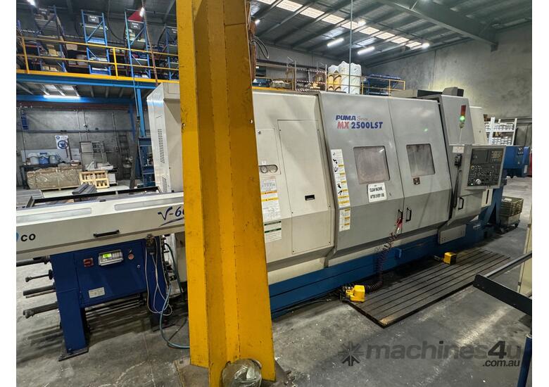 Used 2007 DN SOLUTIONS DOOSAN PUMA MX2500LST MILLTURN 5 AXIS CNC Lathe ...