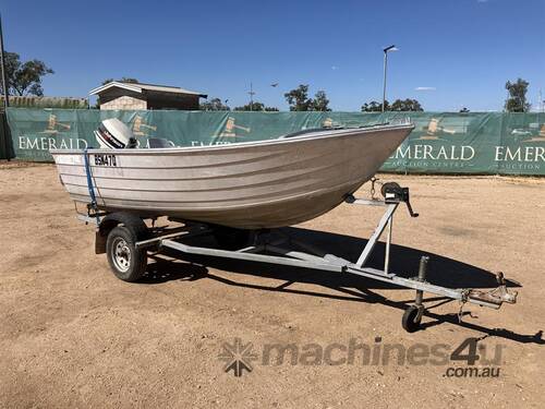 1996 STESSEL ALUMINIUM BOAT