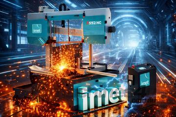 IMET KS 652NC BANDSAW | PROGRAMMABLE DOUBLE MITRE | SEMI AUTO | 650 X 450MM (ITALIAN MADE)