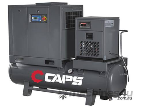caption CAPS Brumby CR3 CS 7 250 3kW Tank Mount Rotary Screw Compressor