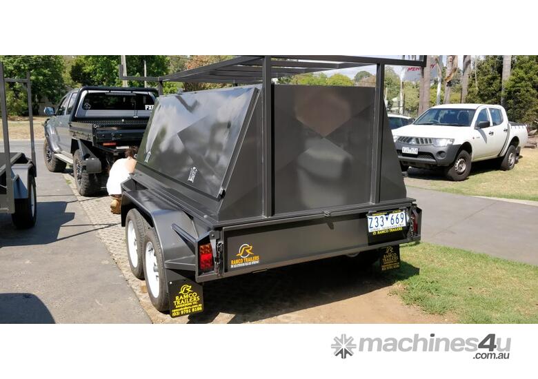 caption Your Workhorse: 8x5 Tandem Tradesman Trailer!