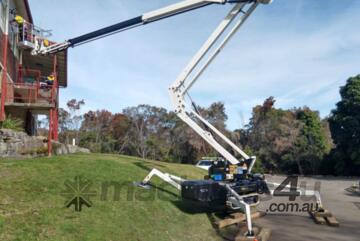 Monitor Lifts 2210 Spider Lift: 22m Reach Height - Operator Friendly