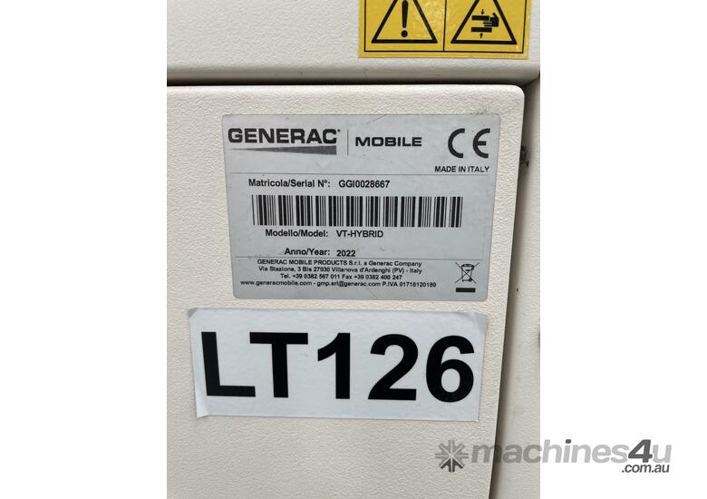 caption Generac Portable Lighting Towers - Range of Options, Easy Setup & Maintenance, Maximum Power! - Hire
