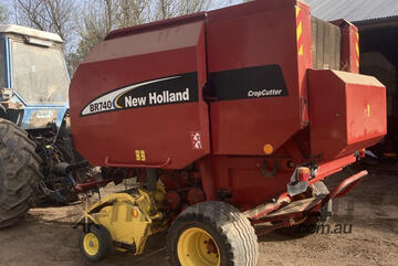New Holland BR740 Round Baler Hay/Forage Equip New Holland BR740 Round Baler Hay/Forage Equip