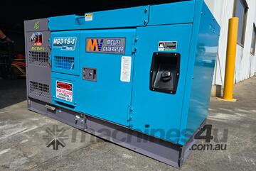 26 KVA ISUZU 1500RPM SILENCED INDUSTRIAL DIESEL GENERATOR