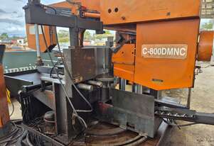 Used Cosen C-800DMNC Bandsaw - Structural & Big Pipe Machine