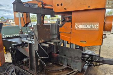   Cosen C-800DMNC Bandsaw - Structural & Big Pipe Machine