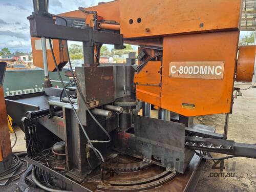Used Cosen C-800DMNC Bandsaw - Structural & Big Pipe Machine