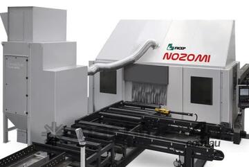 FICEP NOZOMI: Automatic 9-Axis CNC Thermal Coping Robot