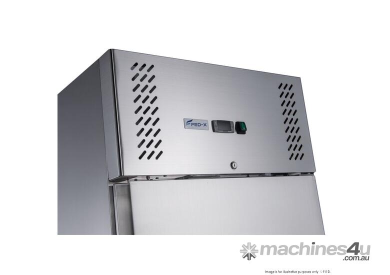FED-X S/S Single Full Door Upright Fridge - XURC400SFV