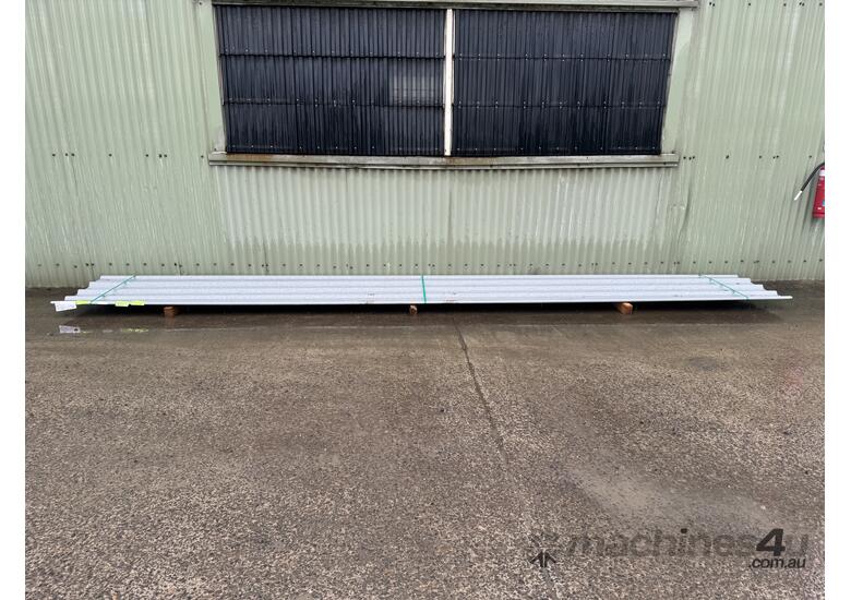 caption Colorbond Windspray Trimclad Sheeting