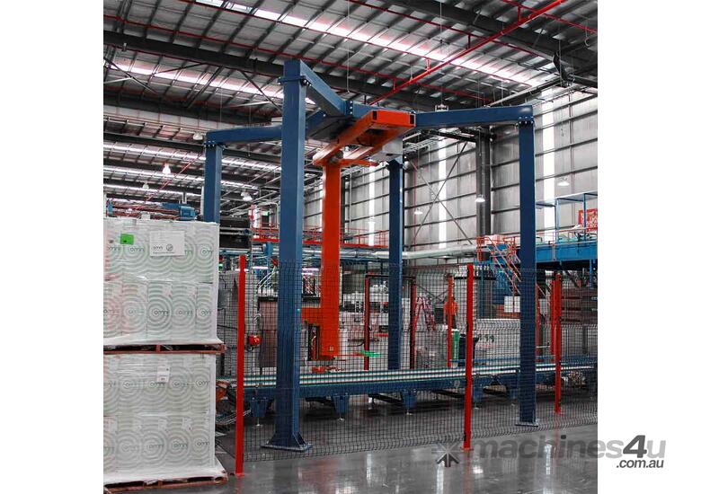 Vertex X25 Fully Automatic Inline Pallet Wrapping Machine -  Ideal for High-Volume Operations!