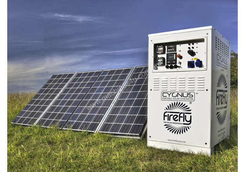 Click to view full size photos 5.0kVA Cygnus Hybrid Solar Power Generator