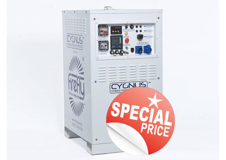 caption 5.0kVA Cygnus Hybrid Solar Power Generator