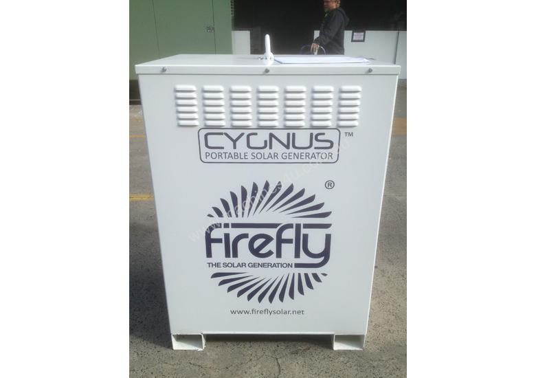 Click to view full size photos 5.0kVA Cygnus Hybrid Solar Power Generator