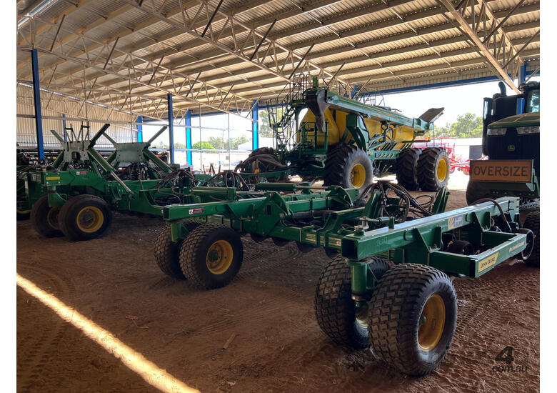 caption John Deere N560 & C650 Air Seeder Complete Single Brand Seeding/Planting Equip
