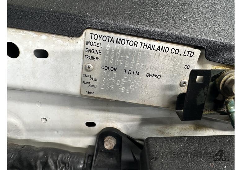 caption 2015 Toyota Hilux 4x4 Workmate Single Cab T/Diesel (Manual)