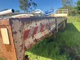 1982 Fruehauf PH122F3W Tri Axle Flat Top Trailer - picture0' - Click to enlarge