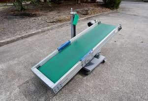 Motorised Belt Conveyor - Adjustable Height & Incline