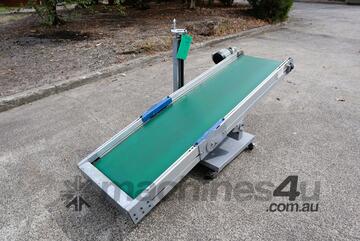 Motorised Belt Conveyor - Adjustable Height & Incline