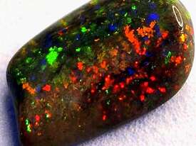 AUSTRALIAN BLACK OPAL SOLID JEWELLERY/ART - picture0' - Click to enlarge