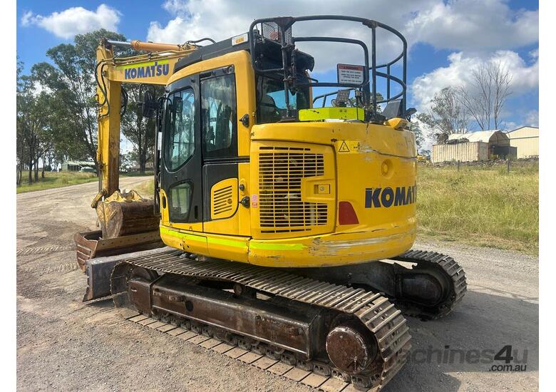 caption 2019 Komatsu PC138US-11