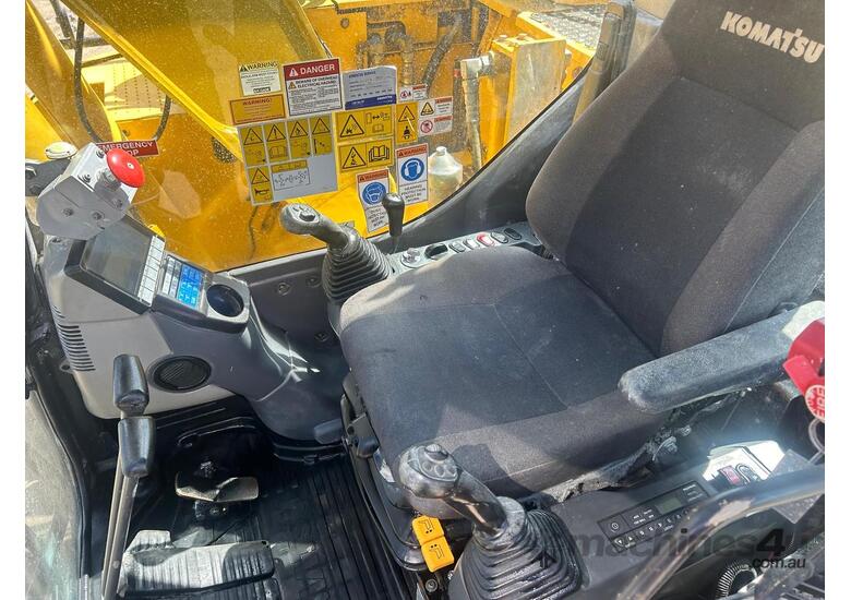 caption 2019 Komatsu PC138US-11