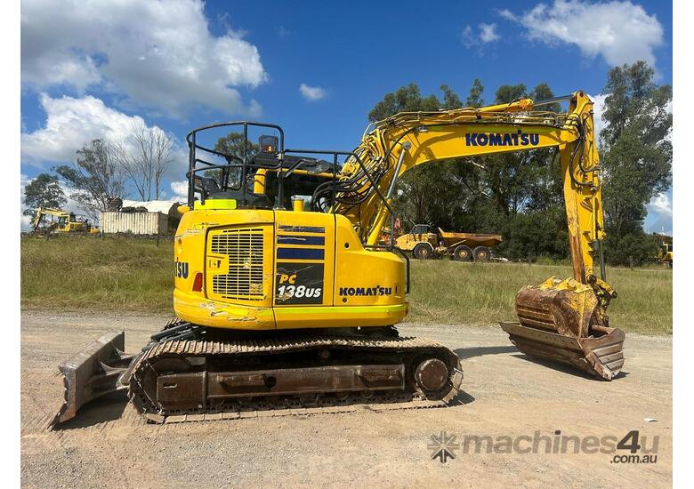 caption 2019 Komatsu PC138US-11