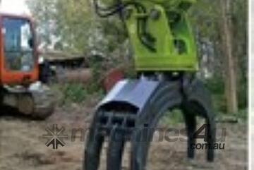 Hydraulic Rotating Grab to suit 3 to 4.5 Ton Excavators