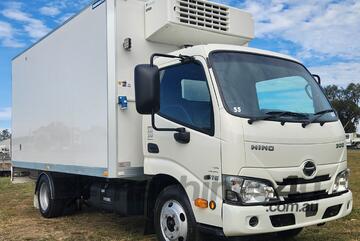 Hino 300 Series 2 616 Medium 4x2 Automatic Refrigerated Pantech Truck. Ex Woolworths.