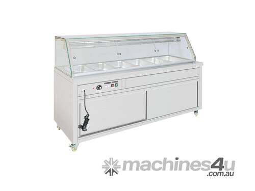 PG210FE-XG Thermaster Wet and Dry Bain Marie Display 6x1/1 GN Pans