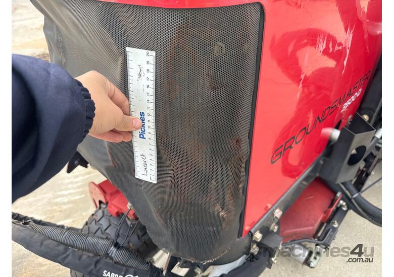 caption 2016 Toro Ground Master 3500D Ride On Mower
