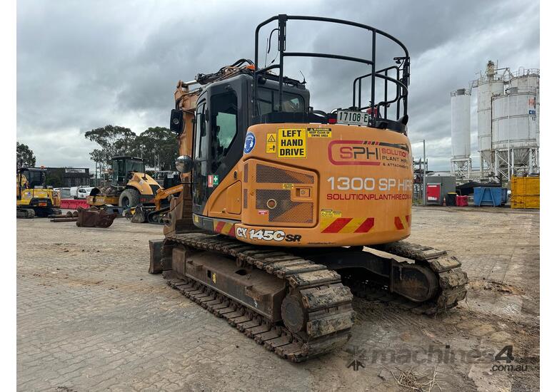caption 2021 CASE CX145C