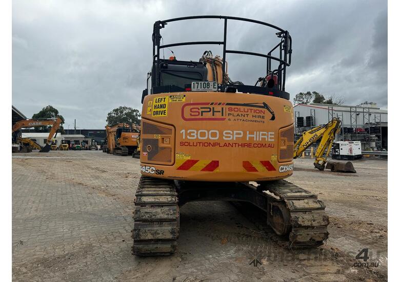 caption 2021 CASE CX145C