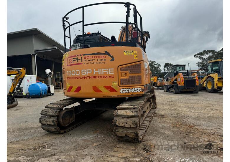 caption 2021 CASE CX145C