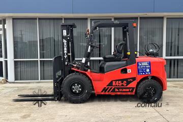 SUMMIT K45C 4.5 Tonne Petrol & LPG Forklift With Nissan Engine