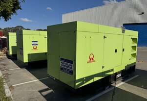 Used PRAMAC GSW560V 508kVA Diesel Generators Ex-Project Fleet