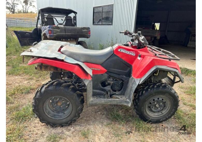 caption Suzuki King Quad