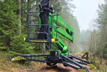 Leguan 265 Spider Lift - 26.5m Working Height | 250kg MRC | Joystick Controls | Steel Basket