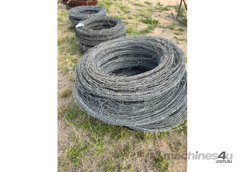 caption Barbed wire