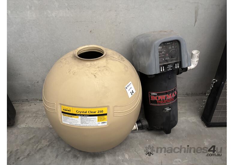1 X Pool Sand Filter & Bowman Heater 415V