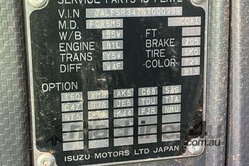 2023 Isuzu FSR 140-260 Tilt Tray