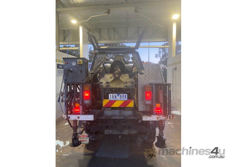 2014 Toyota Land Cruiser 79 Series 4WD with Rear-Mounted Drill Rig – Field-Ready Setup 