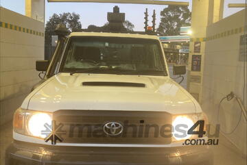 2014 Toyota Land Cruiser 79 Series 4WD with Rear-Mounted Drill Rig Field-Ready Setup