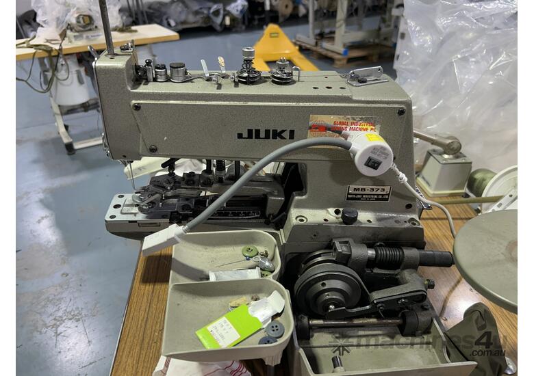 1x Juki MB-373 1x Pegasus E32-542-03 Sewing Machines